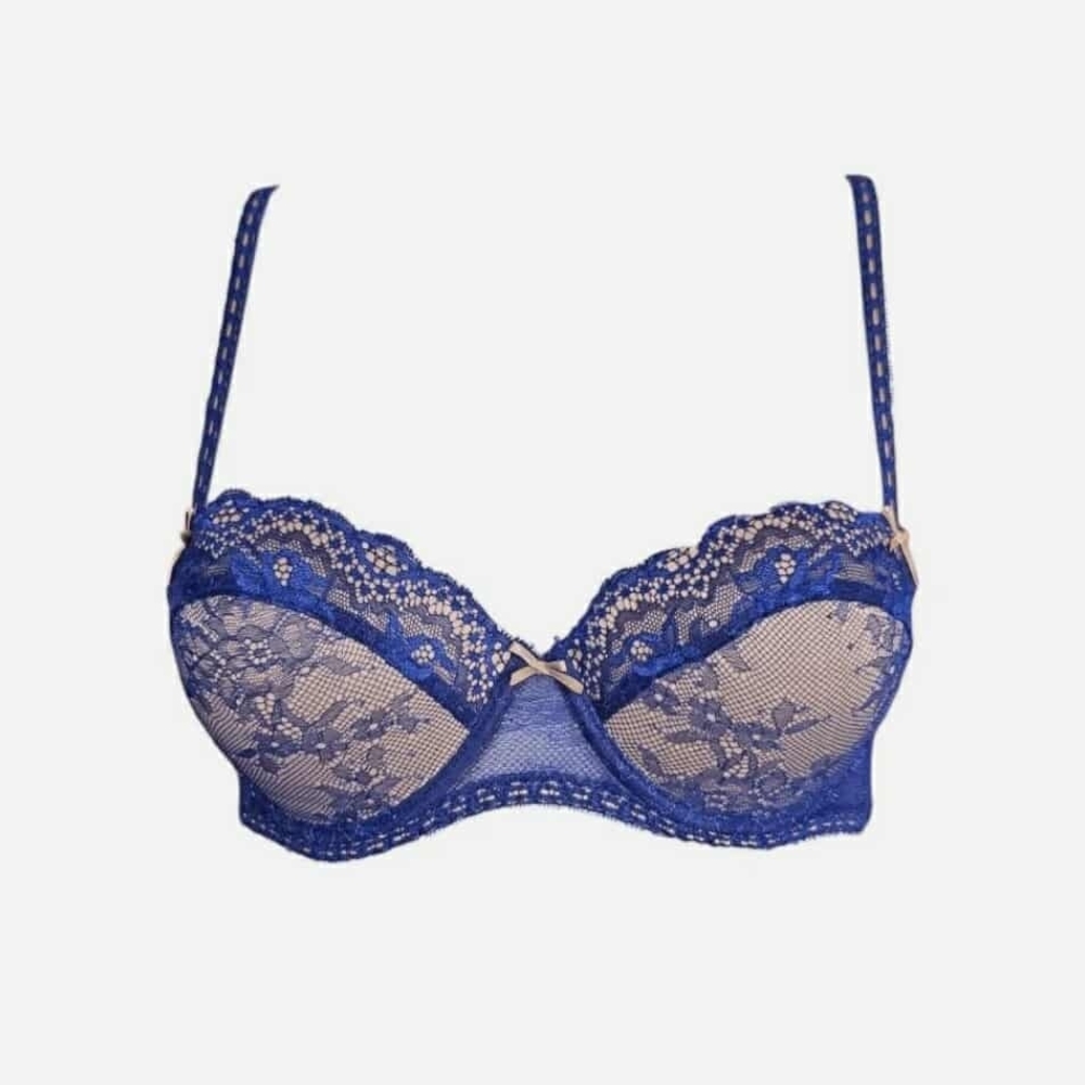 Joe Boxer Royal Blue Lace Bra